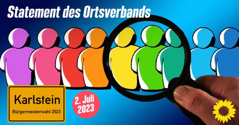 Bürgermeister-Wahl: Statement des Ortsverbands